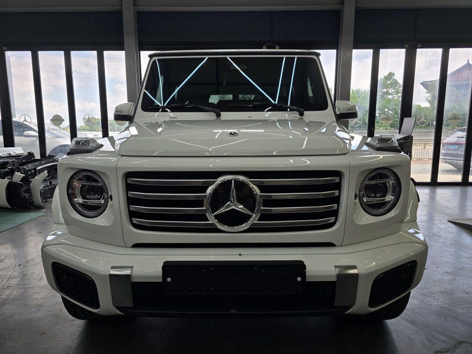 광주 지바겐 튜닝 전문샵 ] 벤츠 G450d  - 63amg 그릴 교체
