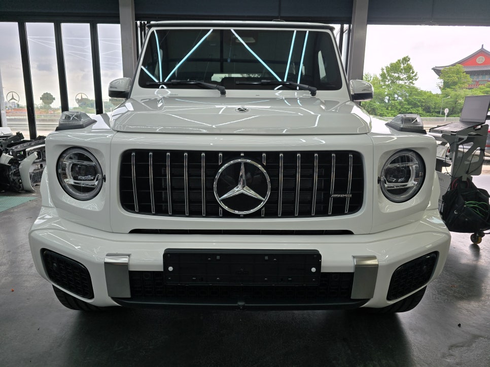 광주 지바겐 튜닝 전문샵 ] 벤츠 G450d  - 63amg 그릴 교체