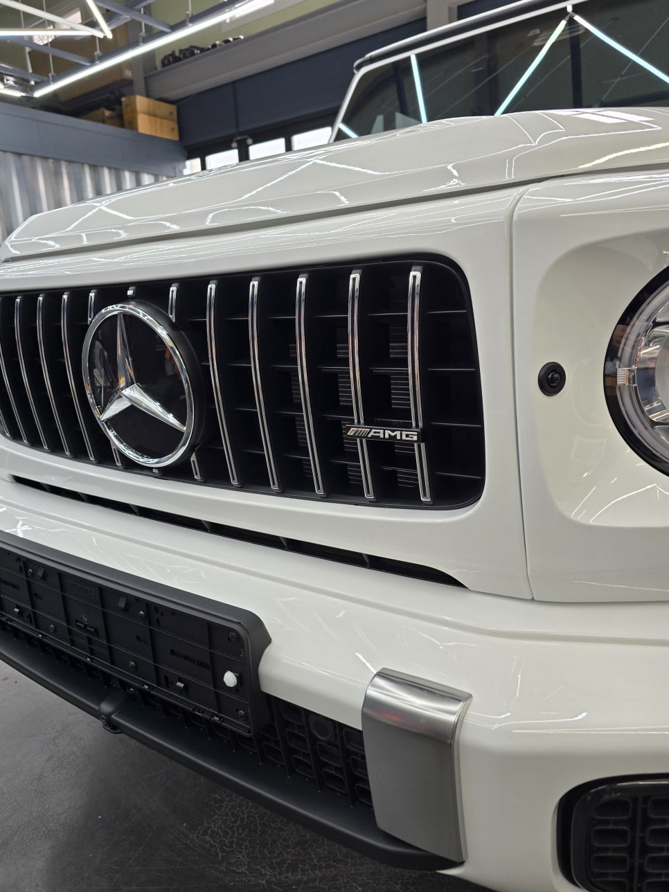 광주 지바겐 튜닝 전문샵 ] 벤츠 G450d  - 63amg 그릴 교체