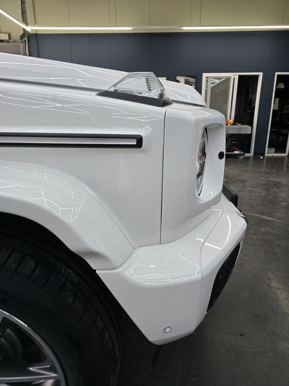 광주 지바겐 튜닝 전문샵 ] 벤츠 G450d  - 63amg 그릴 교체