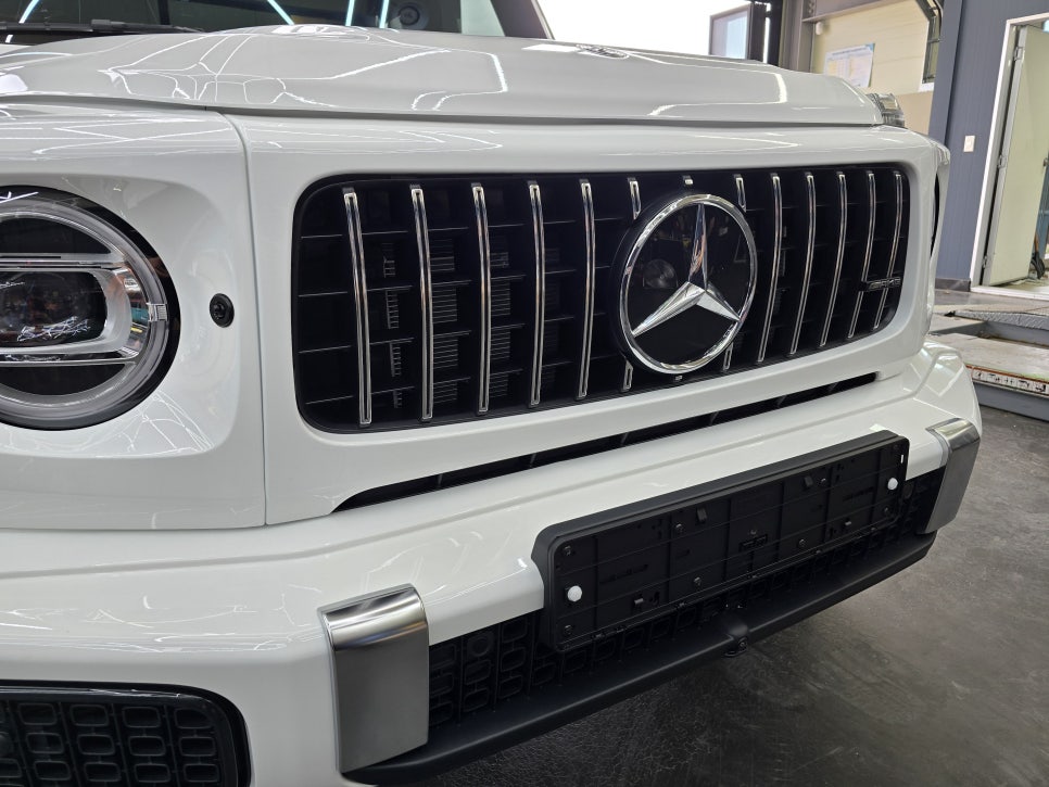 광주 지바겐 튜닝 전문샵 ] 벤츠 G450d  - 63amg 그릴 교체