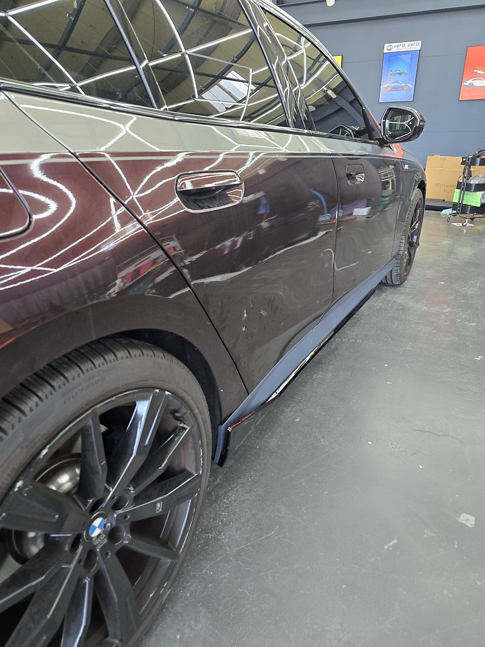 bmw G60 m5 퍼포먼스 바디킷!! 랩핑 시공으로 미도장 출고!