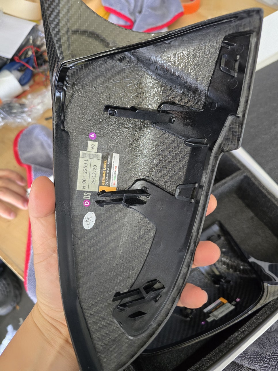 VTECK 브이텍 BMW F87 F80 F82 F83 M2 M3 M4  "  드라이 카본 사이드 미러 커버 MP M 퍼포먼스 "