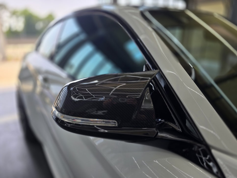 VTECK 브이텍 BMW F87 F80 F82 F83 M2 M3 M4  "  드라이 카본 사이드 미러 커버 MP M 퍼포먼스 "