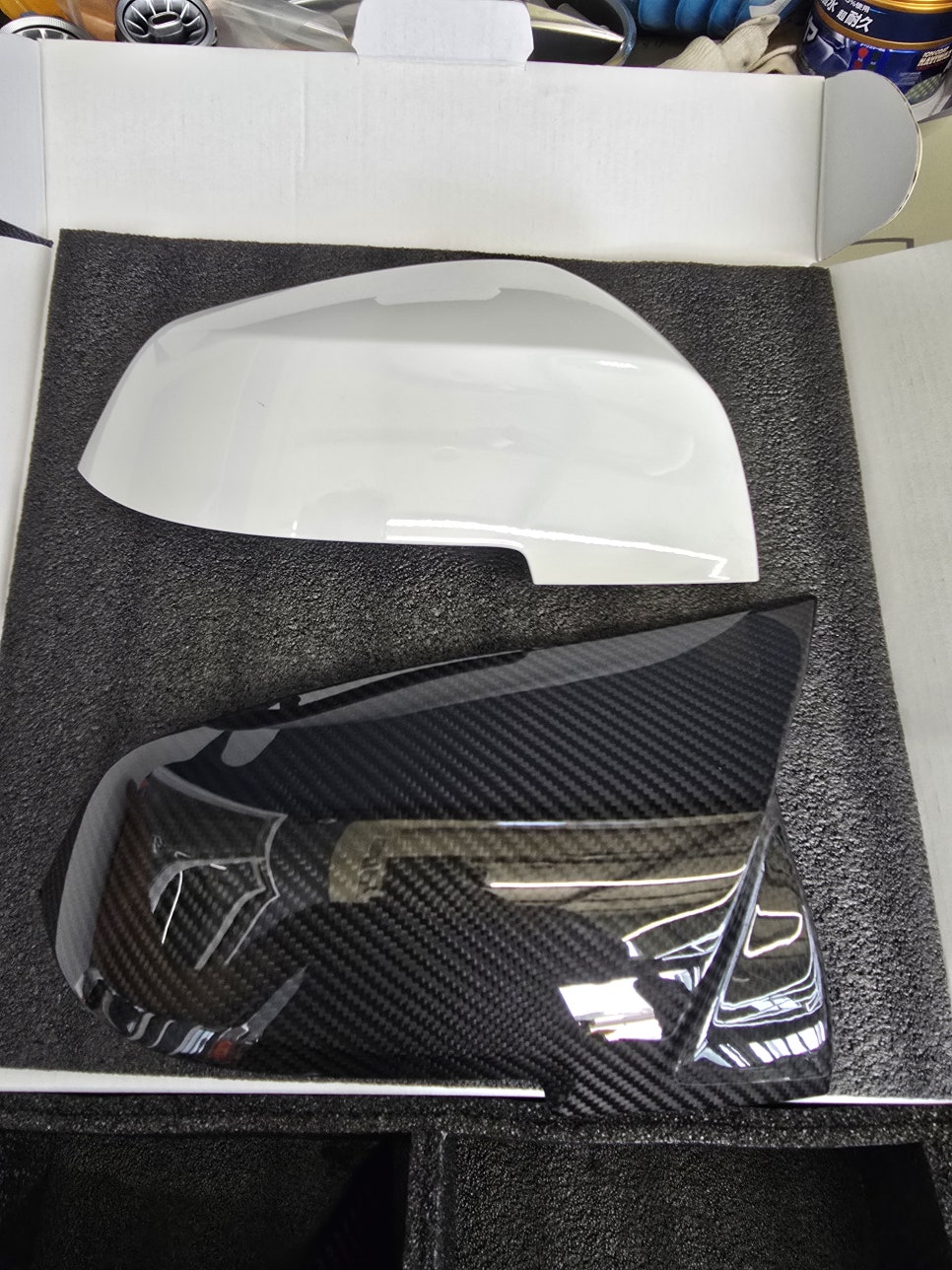 VTECK 브이텍 BMW F87 F80 F82 F83 M2 M3 M4  "  드라이 카본 사이드 미러 커버 MP M 퍼포먼스 "