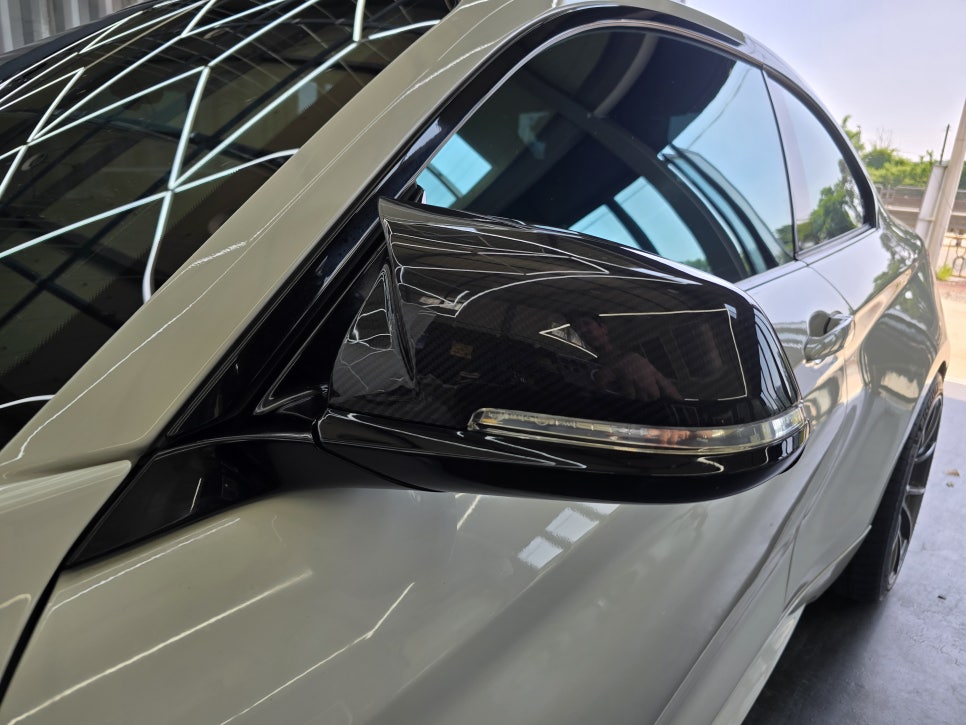 VTECK 브이텍 BMW F87 F80 F82 F83 M2 M3 M4  "  드라이 카본 사이드 미러 커버 MP M 퍼포먼스 "