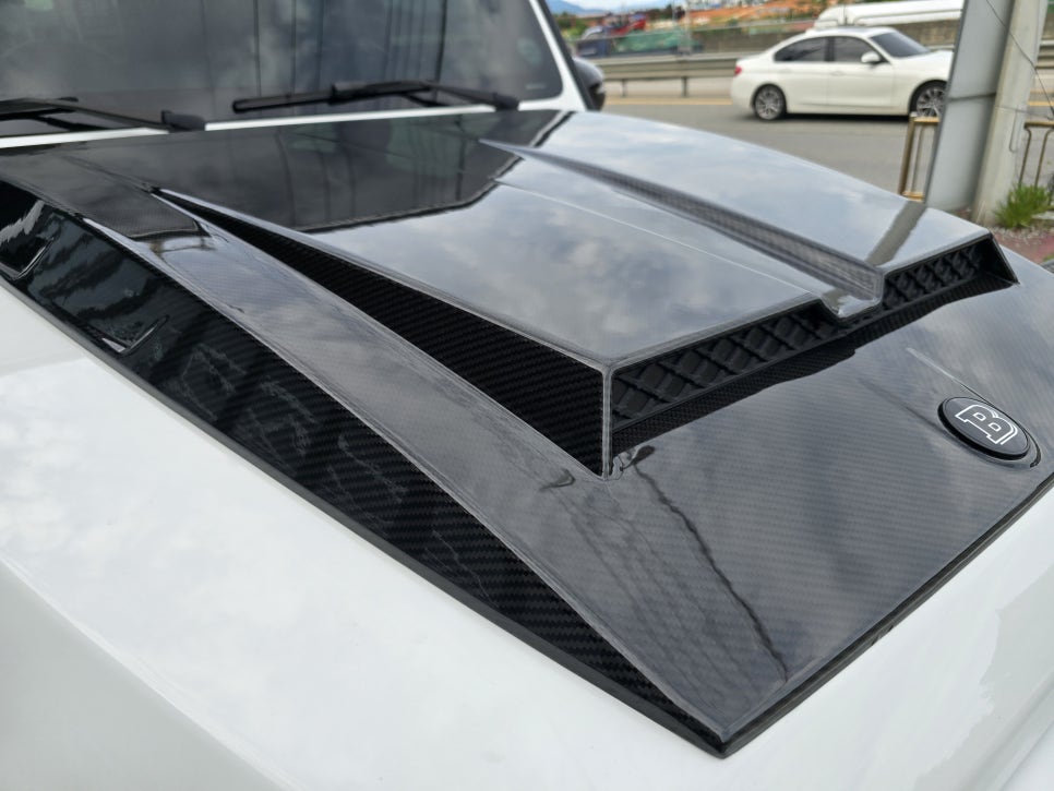 벤츠 g63 브라부스 brabus 바디킷 드라이카본3종, 전동사이드스텝