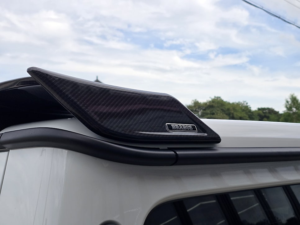 벤츠 g63 브라부스 brabus 바디킷 드라이카본3종, 전동사이드스텝