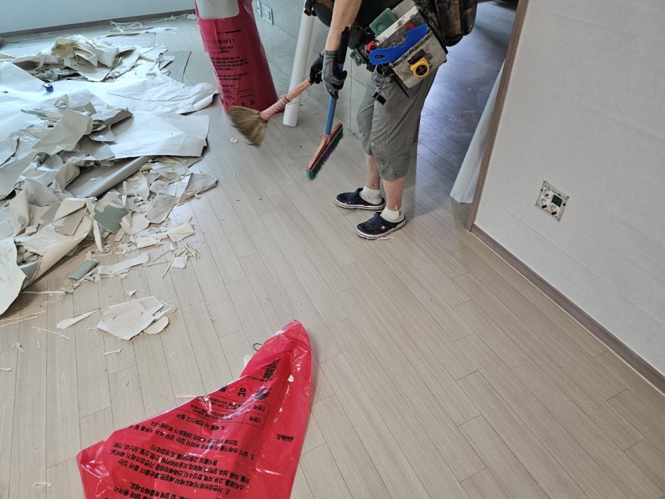 인천 서창동 도배, 이편한세상 아파트 도배 시공 전 체크포인트