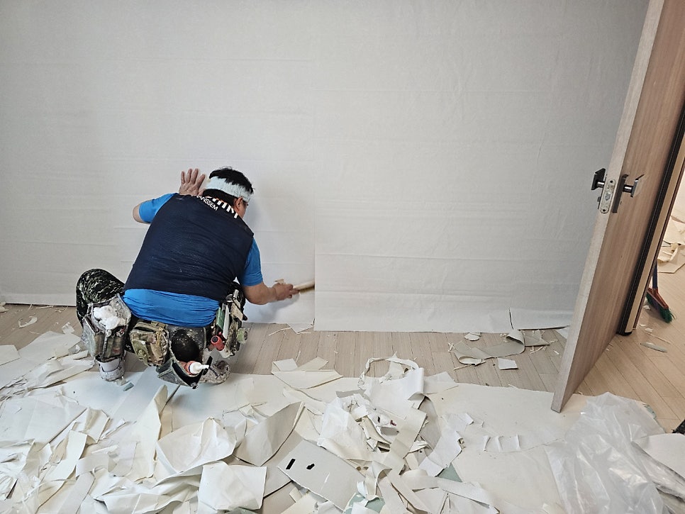 인천 서창동 도배, 이편한세상 아파트 도배 시공 전 체크포인트